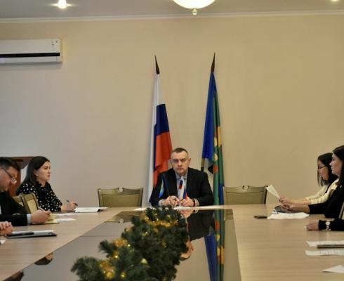 Заседание антинаркотической комиссии под председательством главы города Мценска Андрея Беляева. Заседание антинаркотической комиссии под председательством главы города Мценска Андрея Беляева.